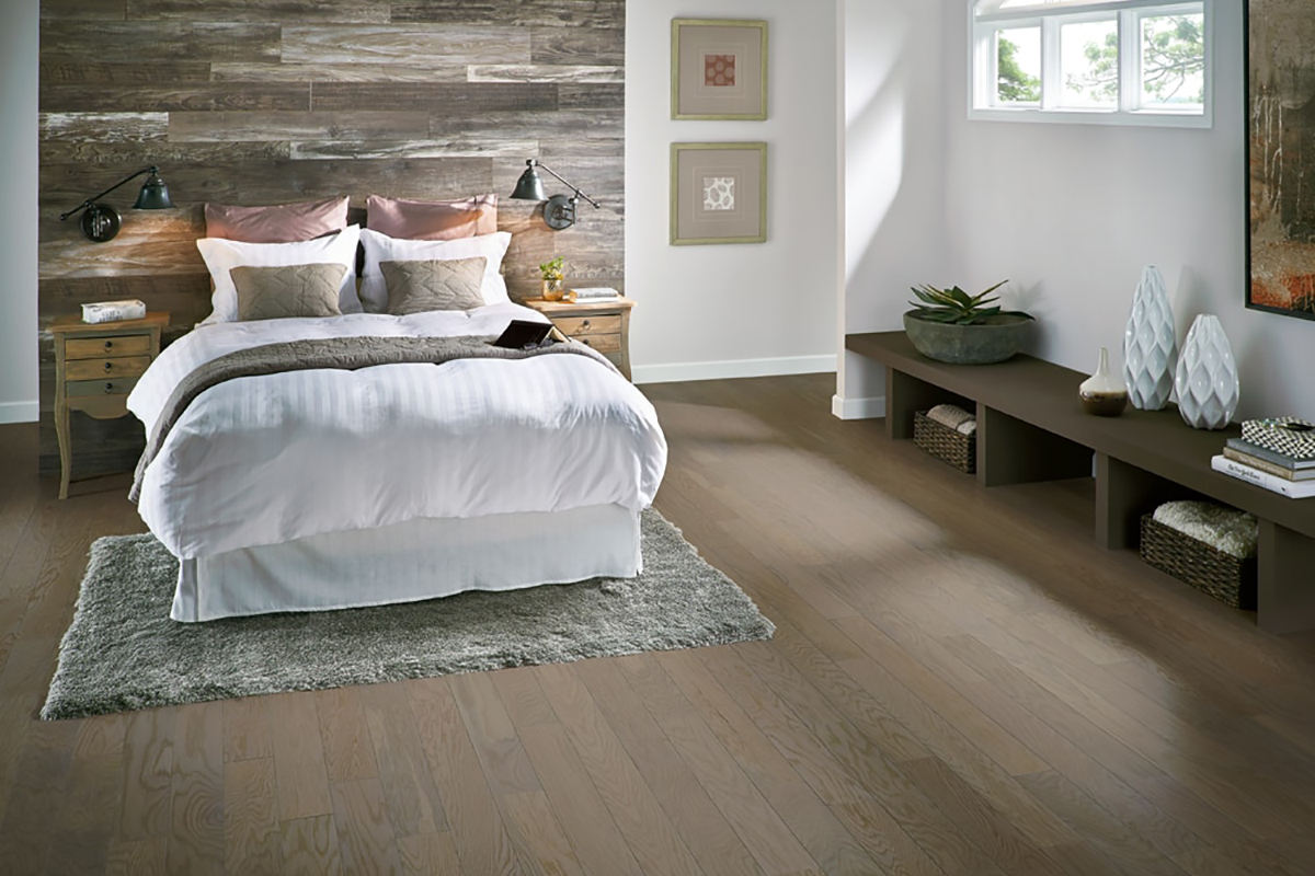 hardwood in bedroom