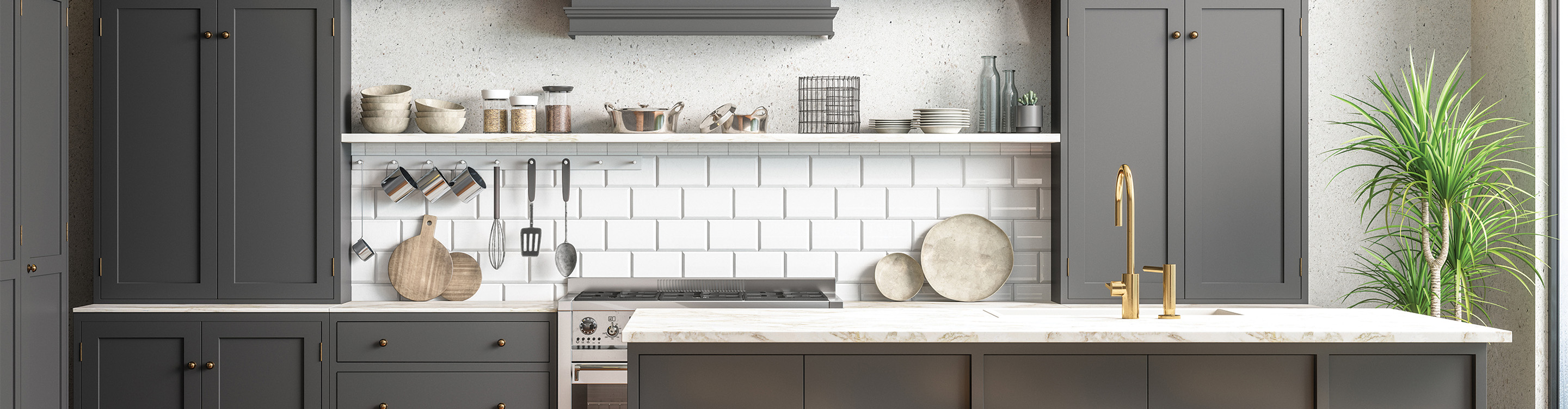 Kitchen backsplash