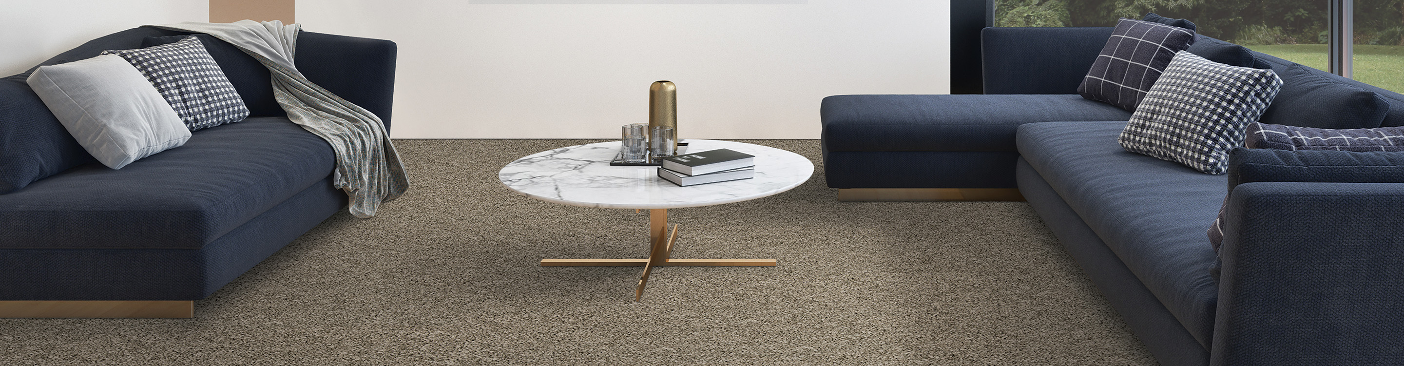 Mohawk Carpet in Living Room