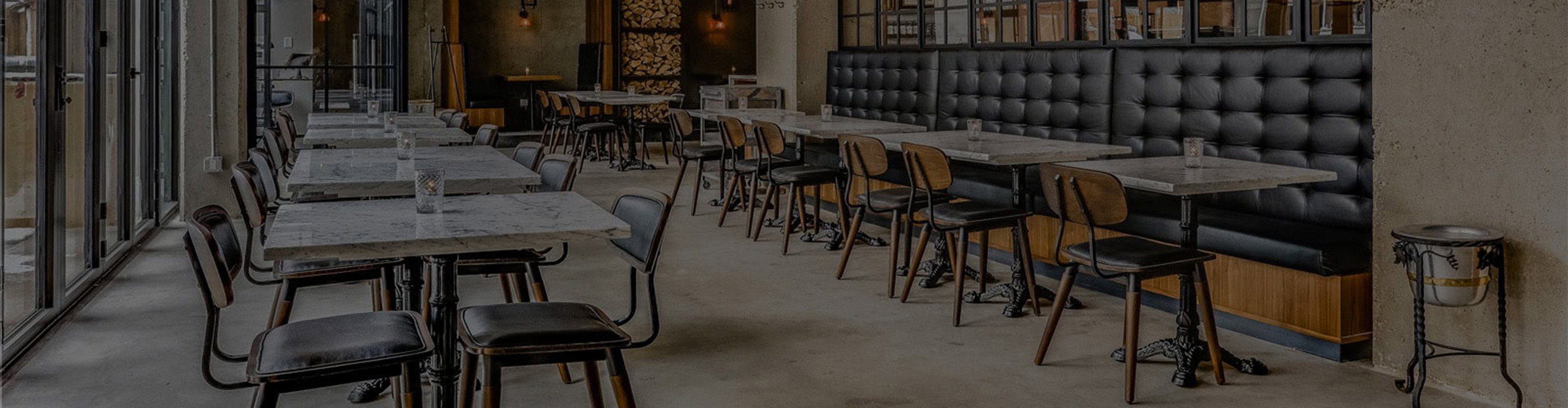 Concrete restaurant flooring