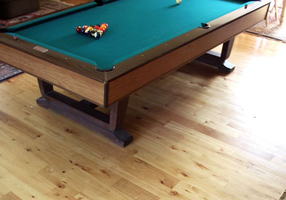 Hickory natural hardwood floor