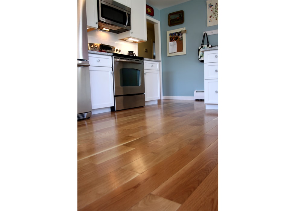 White oak flooring