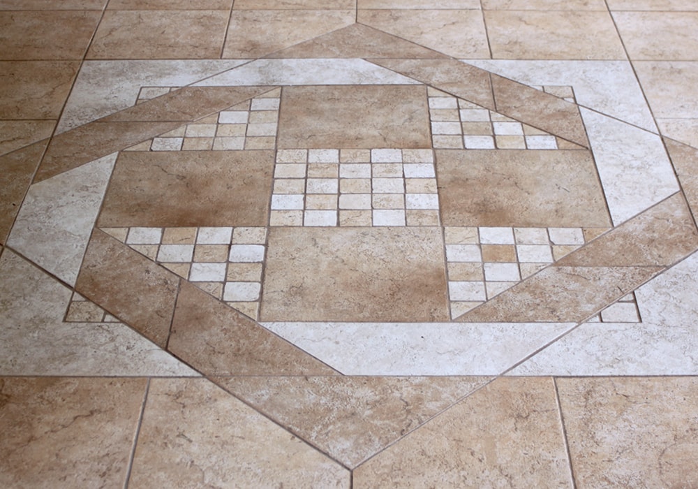 natural stone entryway