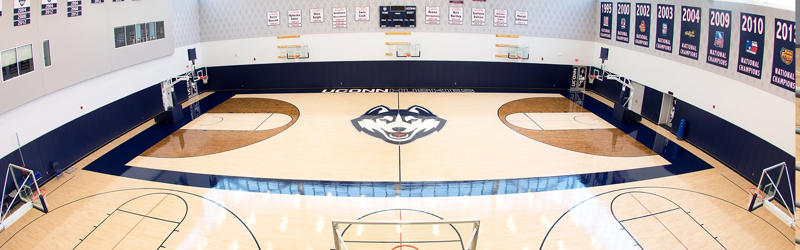 uconn gym floor