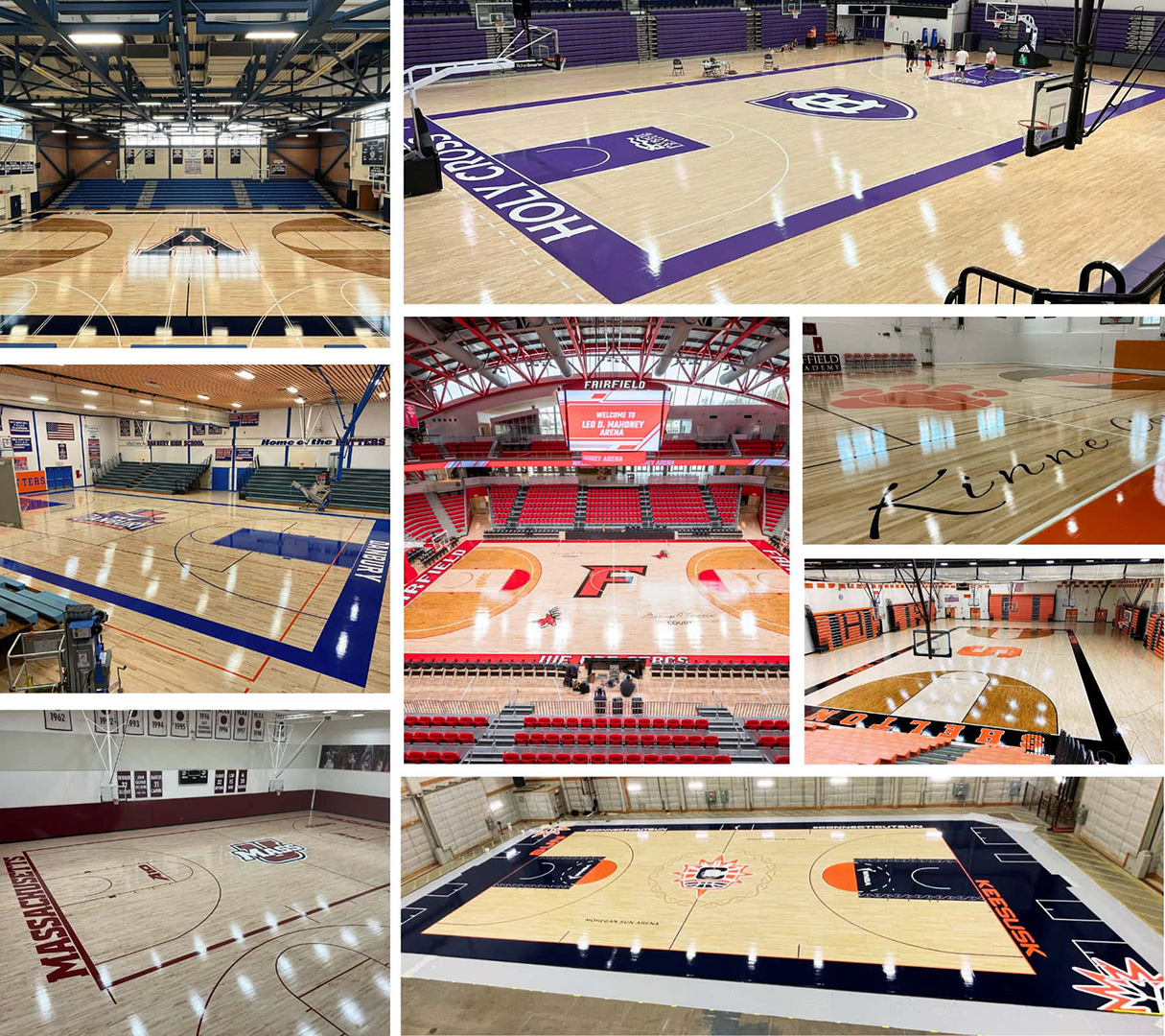 Sports + Rec Flooring Examples