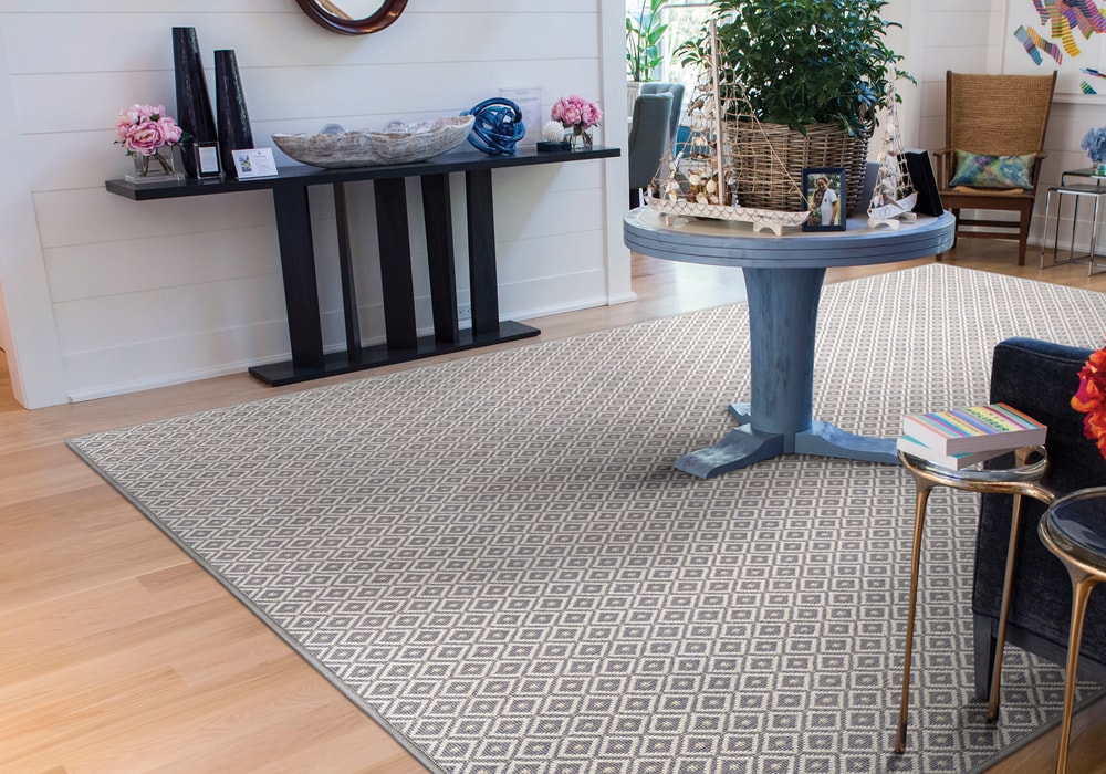 Stanton Axis Slate Rug