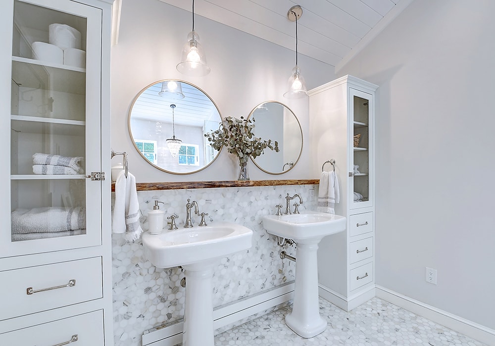 Master Bath Backsplash