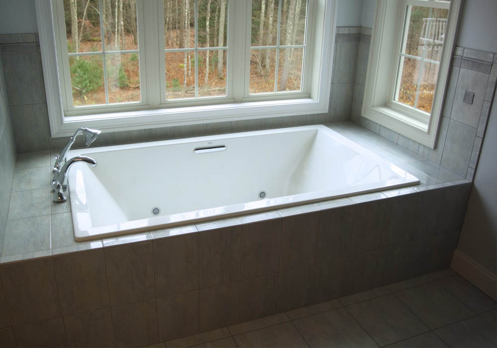 Natural Stone Master Bath