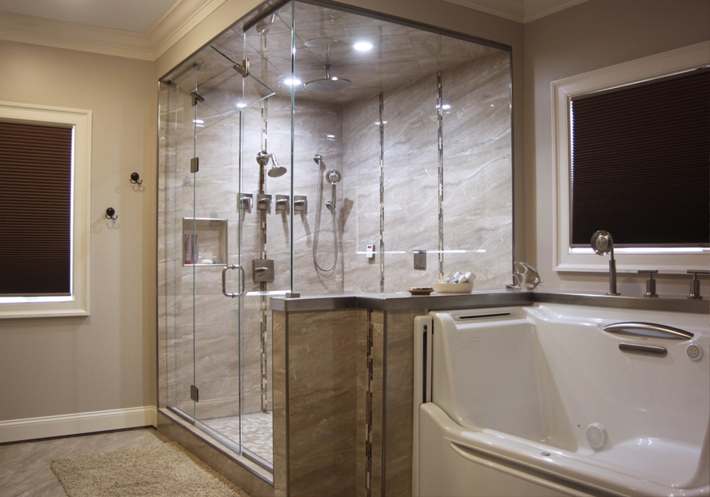 Porcelain Tile Master Bath