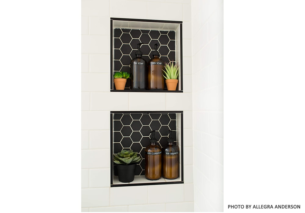 Shower Tile Enclosure