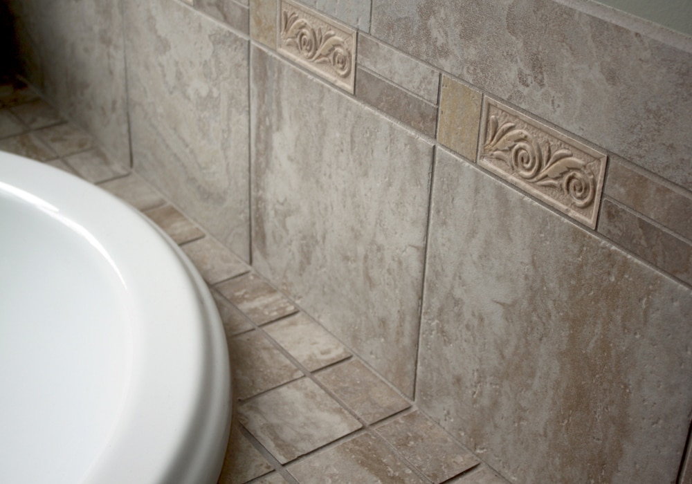 Stone Tile Master Bath