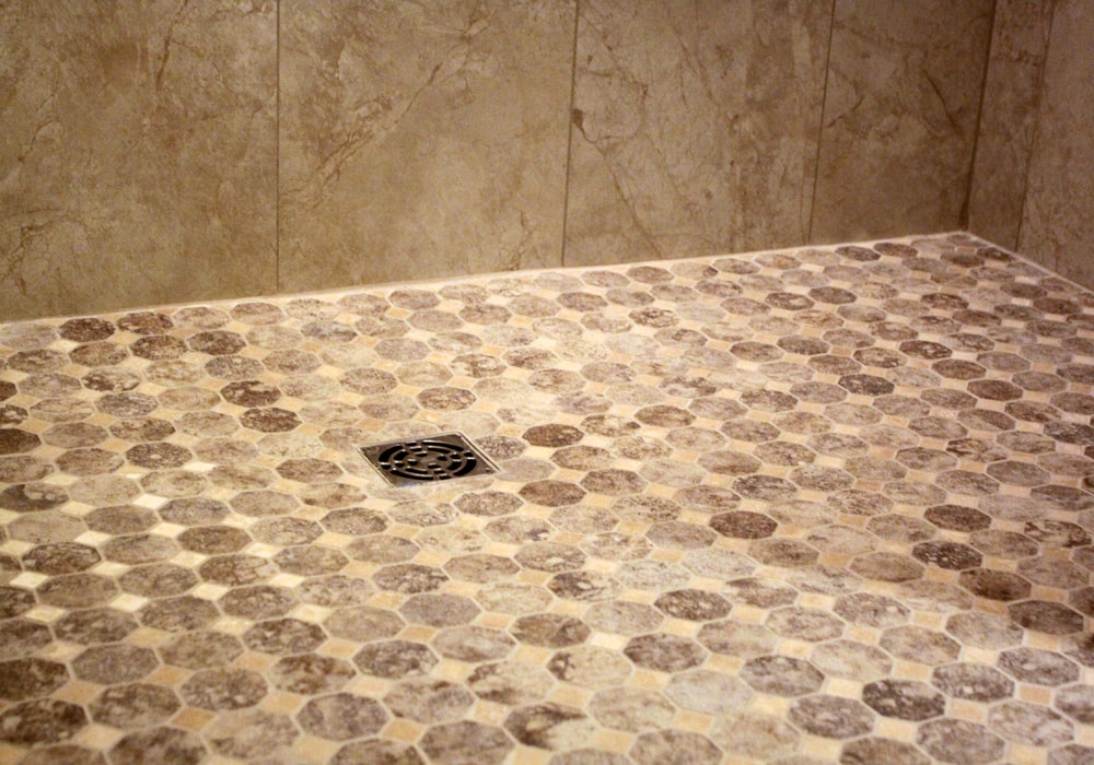 Porcelain Tile Shower